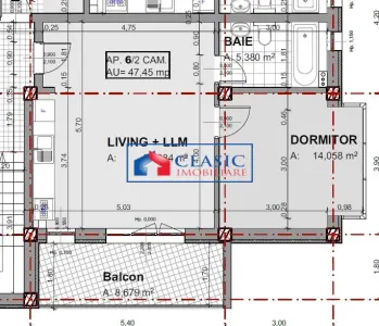Vanzare apartament 2 camere zona Sesul de Sus, Floresti - Floresti