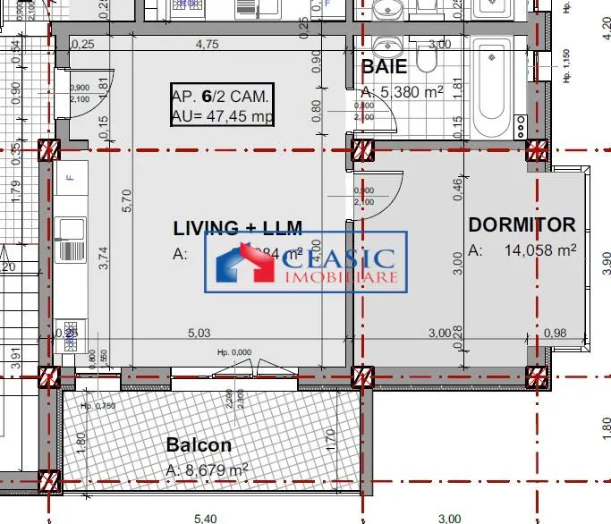 Vanzare apartament 2 camere zona Sesul de Sus, Floresti - foto 1