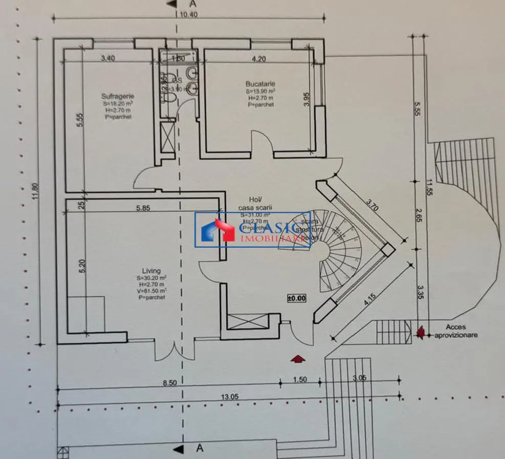Vanzare casa individuala locatie de exceptie in Gruia- zona Parcul Cetatuia - foto 4