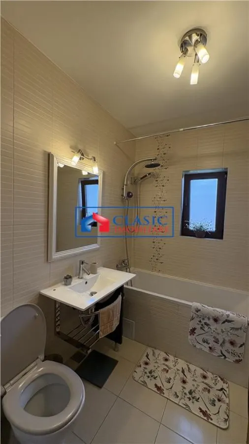 Inchiriere apartament 3 camere modern bloc nou cu gradina de 50 mp in Grigorescu- zona Mega Image - foto 11