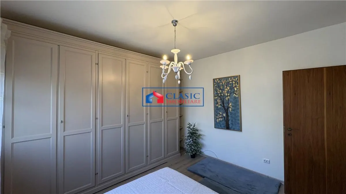 Inchiriere apartament 3 camere modern bloc nou cu gradina de 50 mp in Grigorescu- zona Mega Image - foto 14
