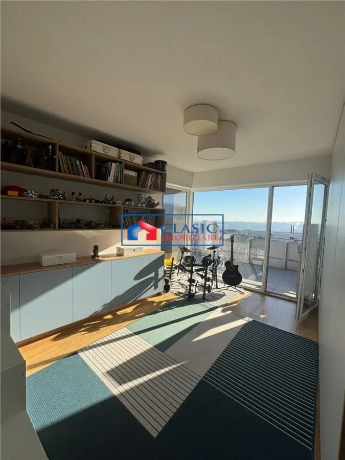 Vanzare apartament 4 camere de LUX terasa 105 mp tip penthouse in Buna Ziua- Mega Image - foto 11