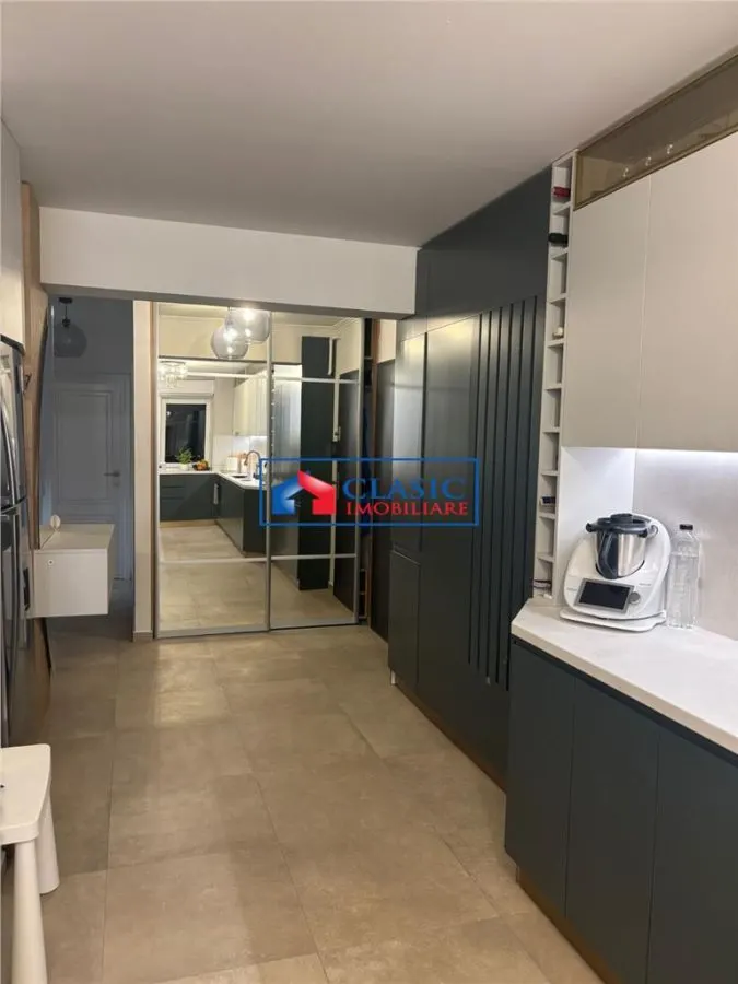 Vanzare apartament 4 camere de LUX terasa 105 mp tip penthouse in Buna Ziua- Mega Image - foto 5