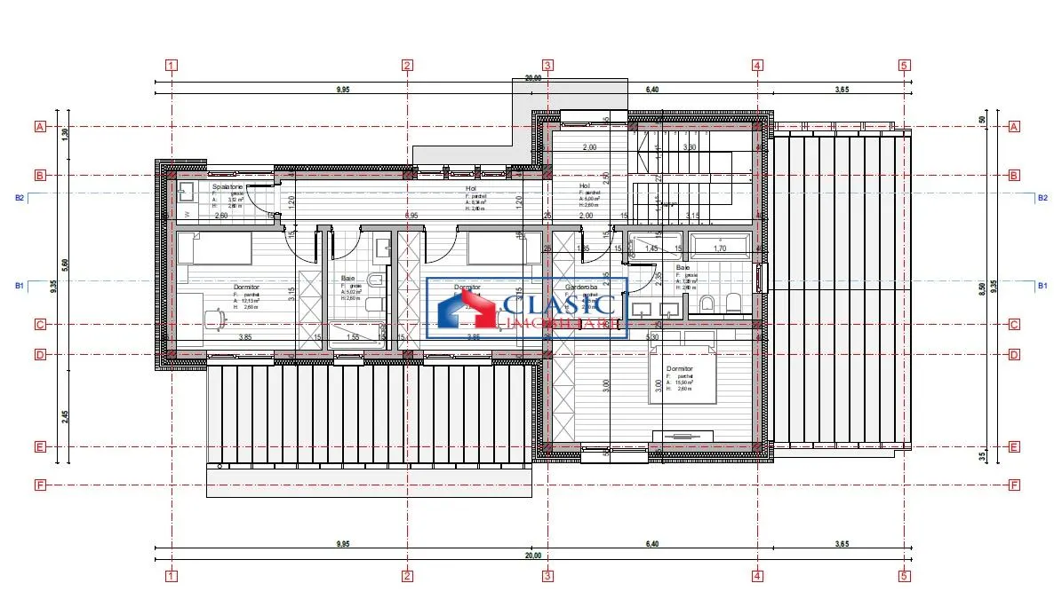 Vanzare teren cu autorizatie casa alipita tip duplex Feleacu zona Valea Capriorii - foto 8