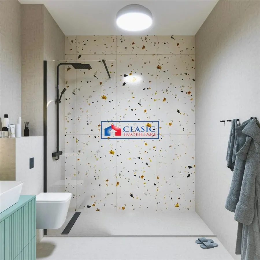 Vanzare apartament 2 camere modern bloc nou in Floresti- zona Mega Image Razoare - foto 6