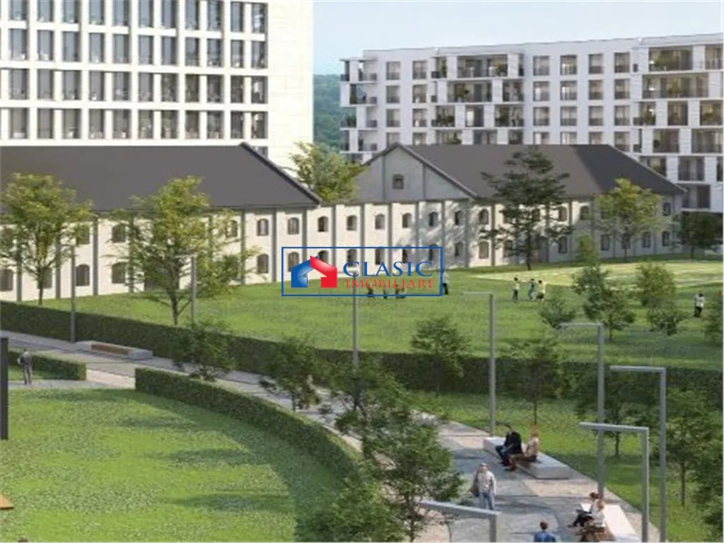 Vanzare apartament 2 camere de LUX cu gradina Centru The Office, Cluj-Napoca - foto 10