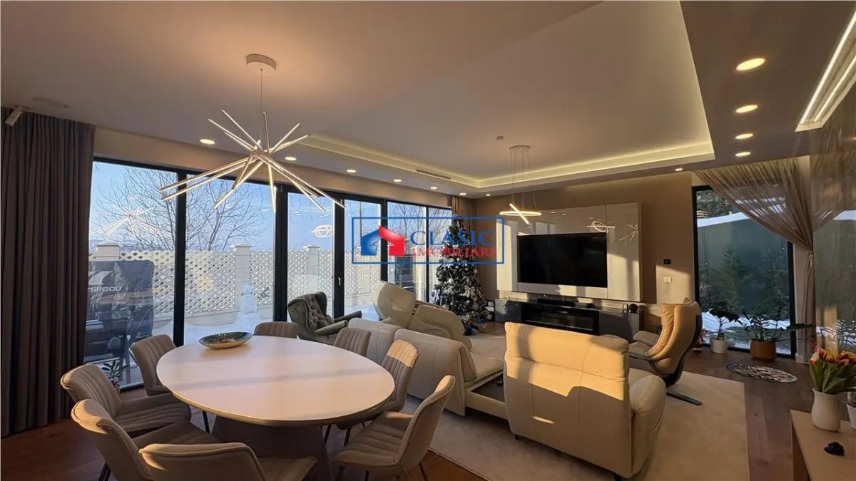 Vanzare casa individuala 5 camere finisaje de LUX in Borhanci - foto 1
