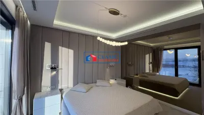 Vanzare casa individuala 5 camere finisaje de LUX in Borhanci - foto 11