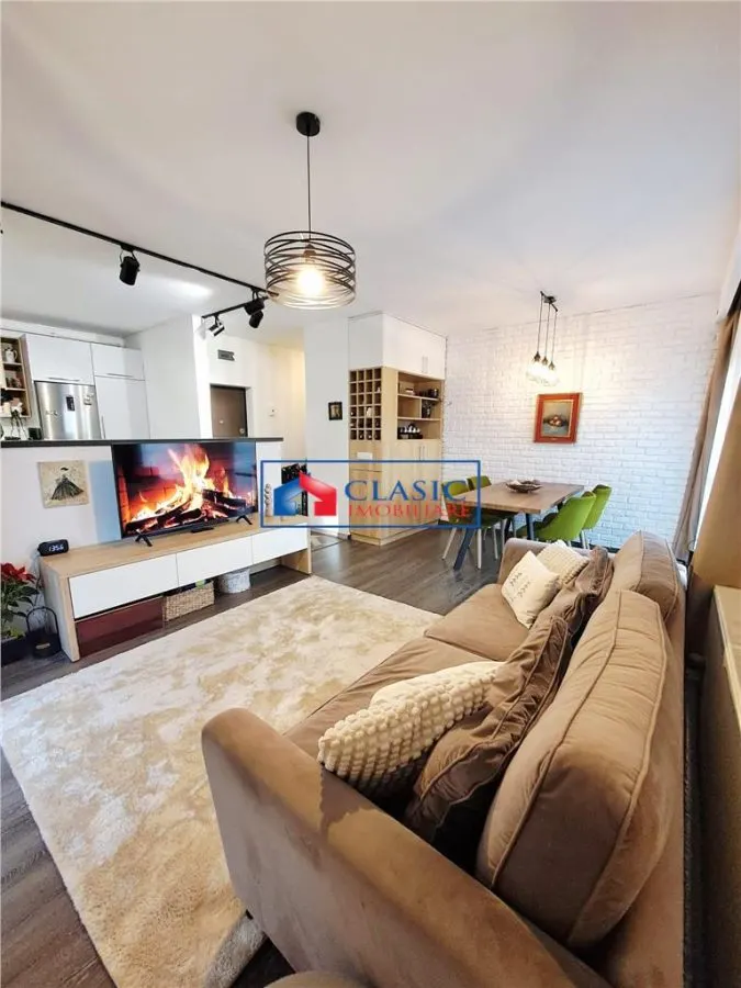 Vanzare apartament 2 camere modern bloc nou in Borhanci- zona Mega Image - foto 1