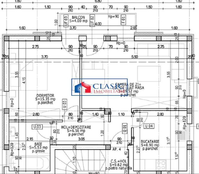 Vanzare apartament 2 camere modern bloc nou in Borhanci- zona Mega Image - foto 5