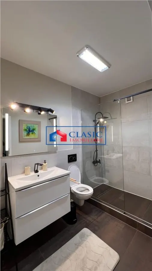 Inchiriere apartament 2 camere de LUX 61 mp bloc nou zona Zorilor- Lidl Frunzisului - foto 8