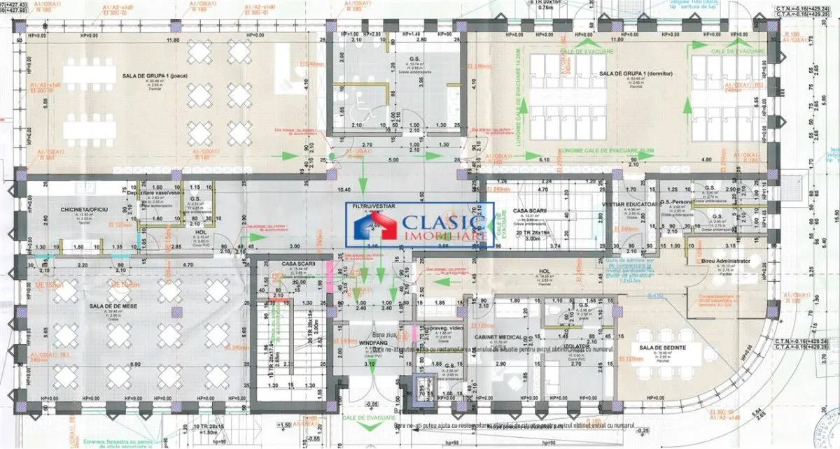 Inchiriere cladire noua 1200 mp utili, ideala pentru gradinita- cresa in Dambul Rotund - foto 3