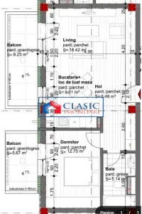 Vanzare apartament 2 camere bloc nou Marasti zona Intre Lacuri Iulius Mall, Cluj-Napoca - foto 8