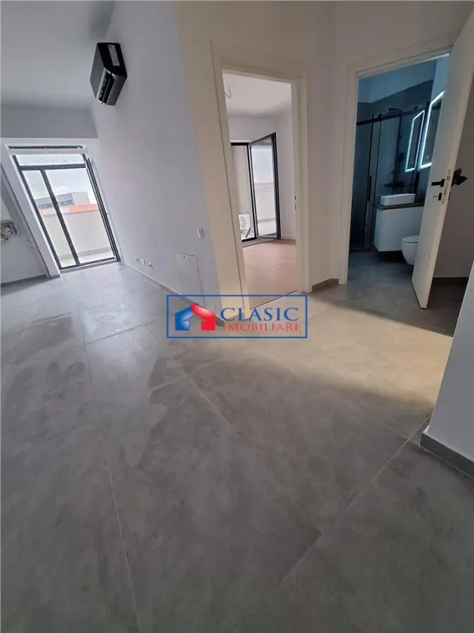 Vanzare apartament 2 camere modern bloc nou cu terasa 20 mp in Floresti- zona BMW - foto 3