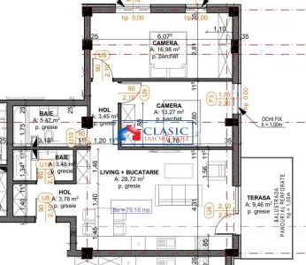 Vanzare apartament 3 camere bloc nou 4 km de Auchan Iris, Cluj-Napoca - foto 6