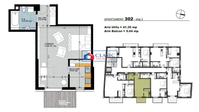 Vanzare apartament tip studio, ansamblu rezidential nou, zona Marasti, strada Dorobantilor - foto 3
