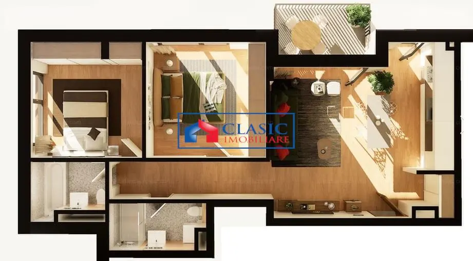 Vanzare apartament 3 camere locatie de exceptie Marasti Intre Lacuri, Cluj-Napoca - foto 4