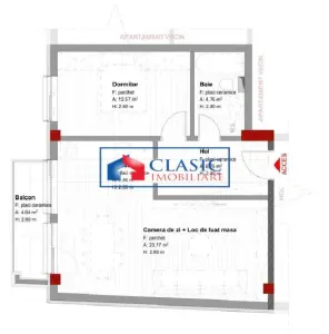 Vanzare apartament 2 camere bloc nou zona Campus Universitar Marasti, Cluj-Napoca - foto 3