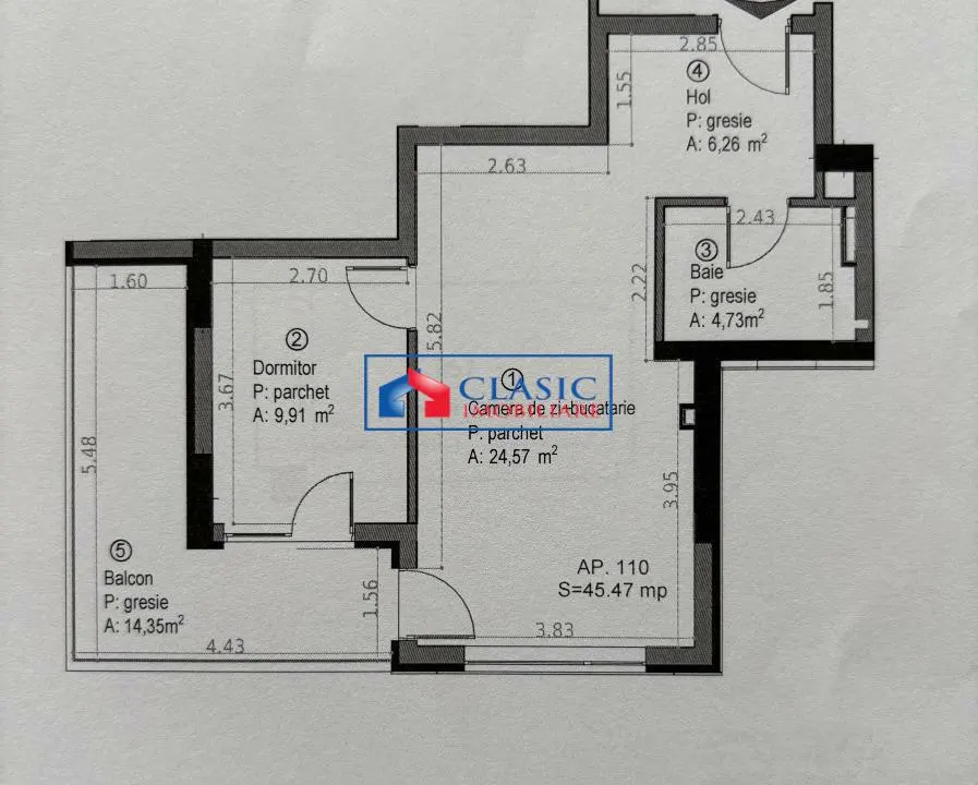 Vanzare apartament 2 camere zona Bazei Sportive Gheorgheni, Cluj-Napoca - foto 5
