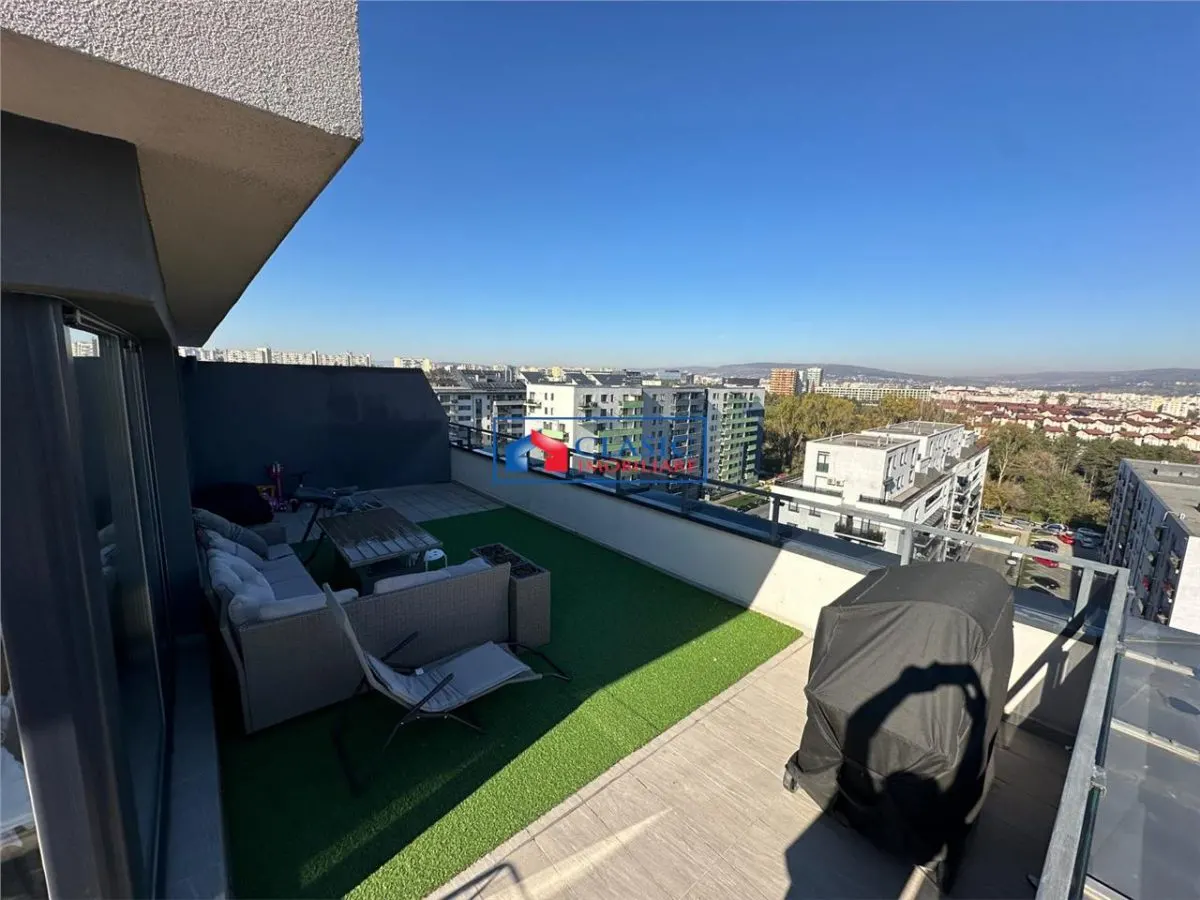 Vanzare apartament 3 camere tip penthouse cu terasa de 60 mp zona Baza Sportiva Gheorgheni - foto 13