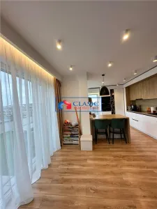 Vanzare apartament 3 camere tip penthouse cu terasa de 60 mp zona Baza Sportiva Gheorgheni - foto 3