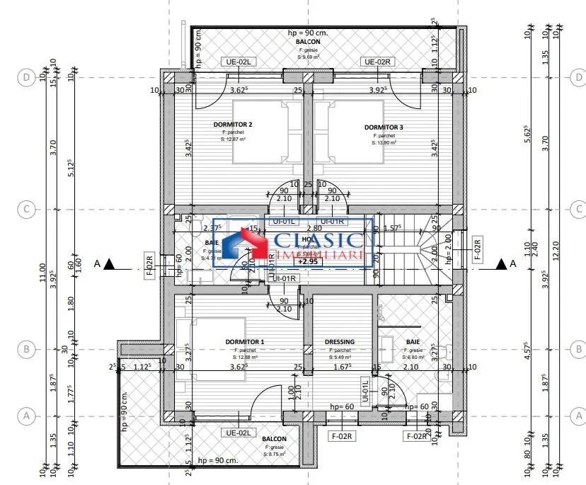 Vanzare casa noua individuala cu 4 camere si teren 400 mp zona intrare Dezmir - foto 2