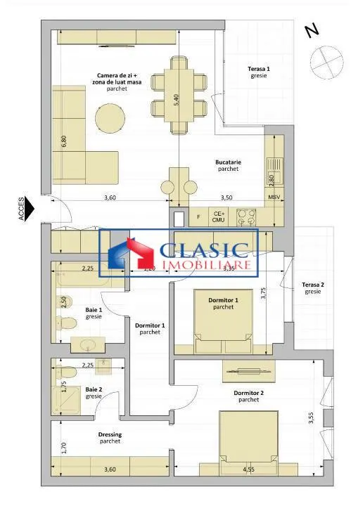 Vanzare apartament 3 camere locatie de exceptie Gheorgheni zona Iulius Mall, Cluj-Napoca - foto 10