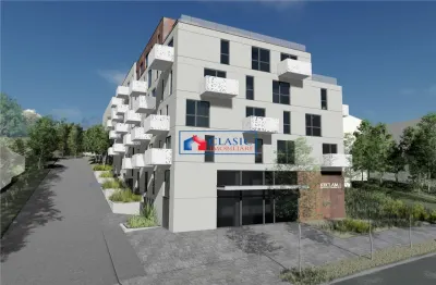 Vanzare apartament 2 camere cu gradina bloc nou Manastur zona Campului, Cluj-Napoca - foto 2