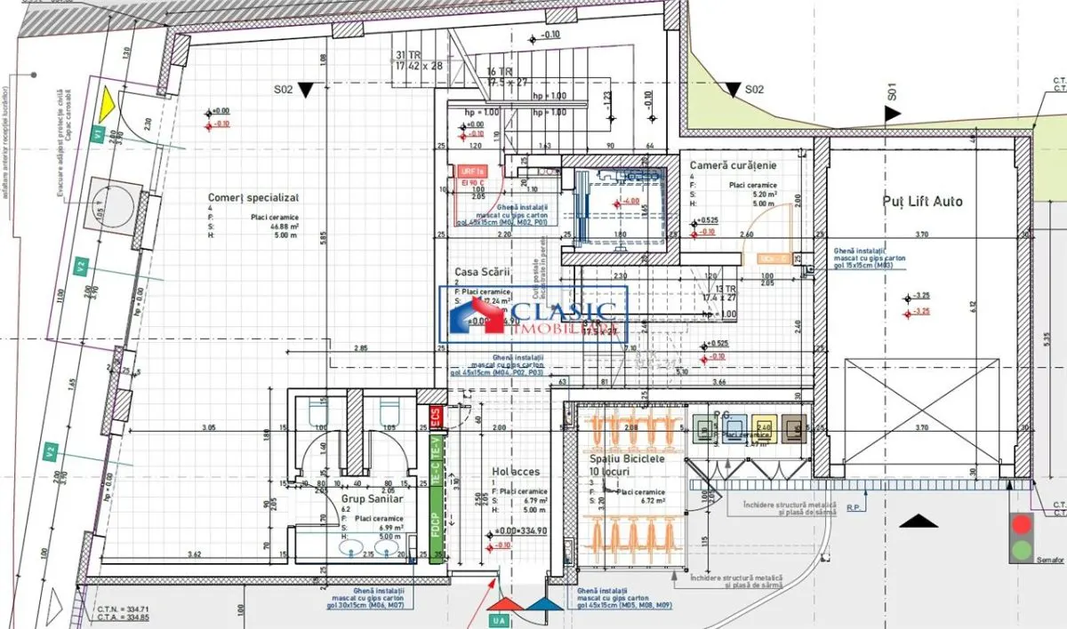 Vanzare spatiu comercial cu acces stradal, situat in bloc cu 11 apartamente, Semicentral - foto 2