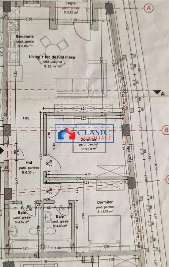 Vanzare apartament 3 camere bloc nou in Dambul Rotund- zona Mega Image - foto 1
