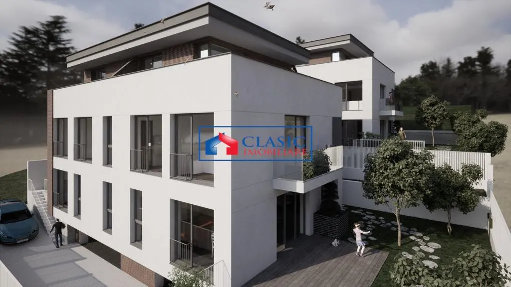 Vanzare teren cu panorama autorizat pentru duplex zona Biserica Sf Ioan Borhanci - foto 3
