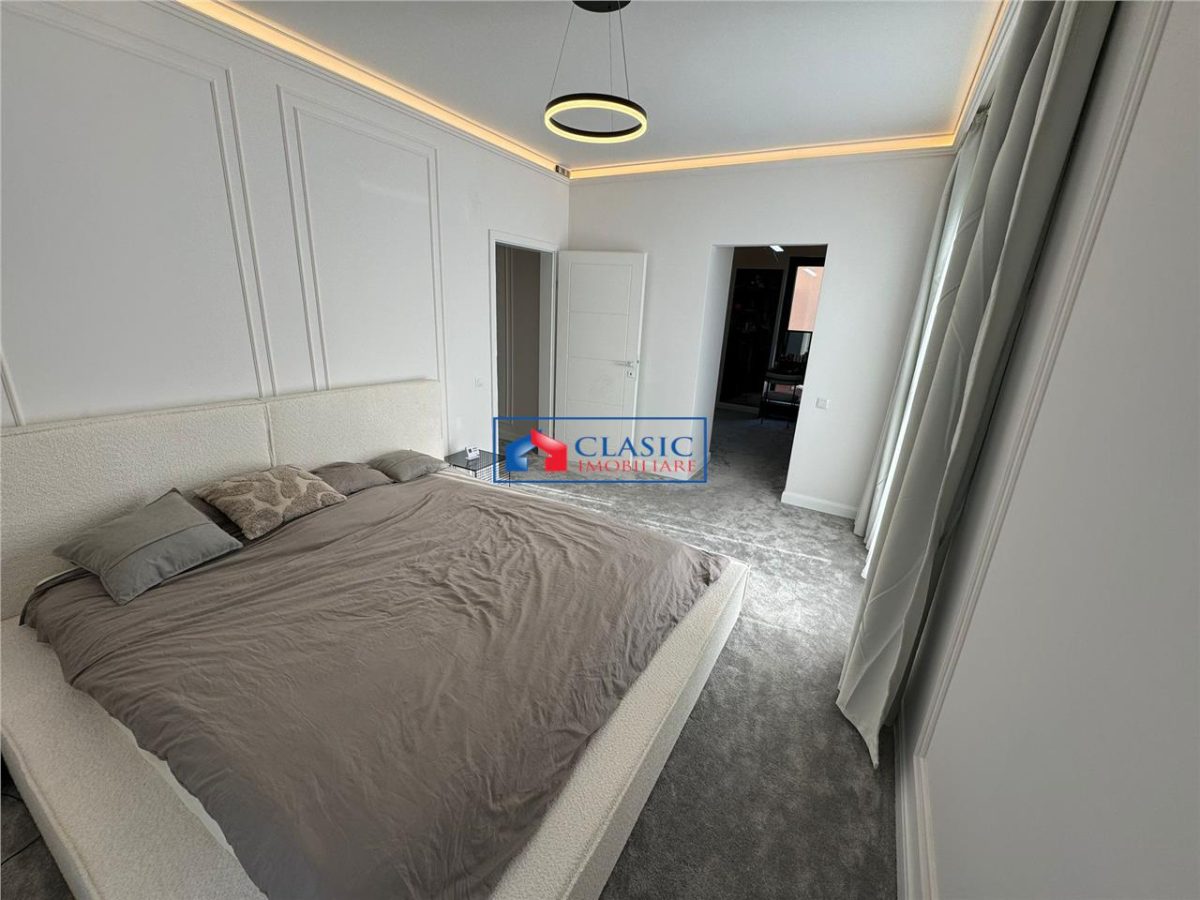 Vanzare casa individuala zona linistita, constructie noua, arhitectura moderna, piscina, alee privata, Andrei Muresanu - foto 12