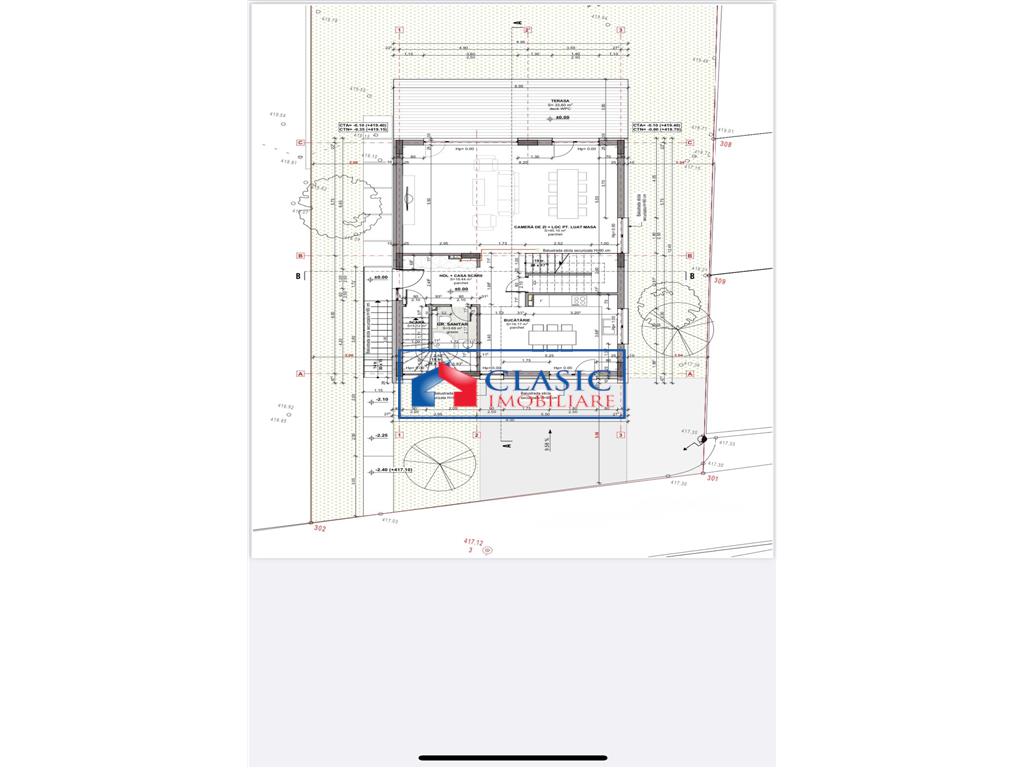 Vanzare casa individuala zona linistita, constructie noua, arhitectura moderna, piscina, alee privata, Andrei Muresanu - foto 16