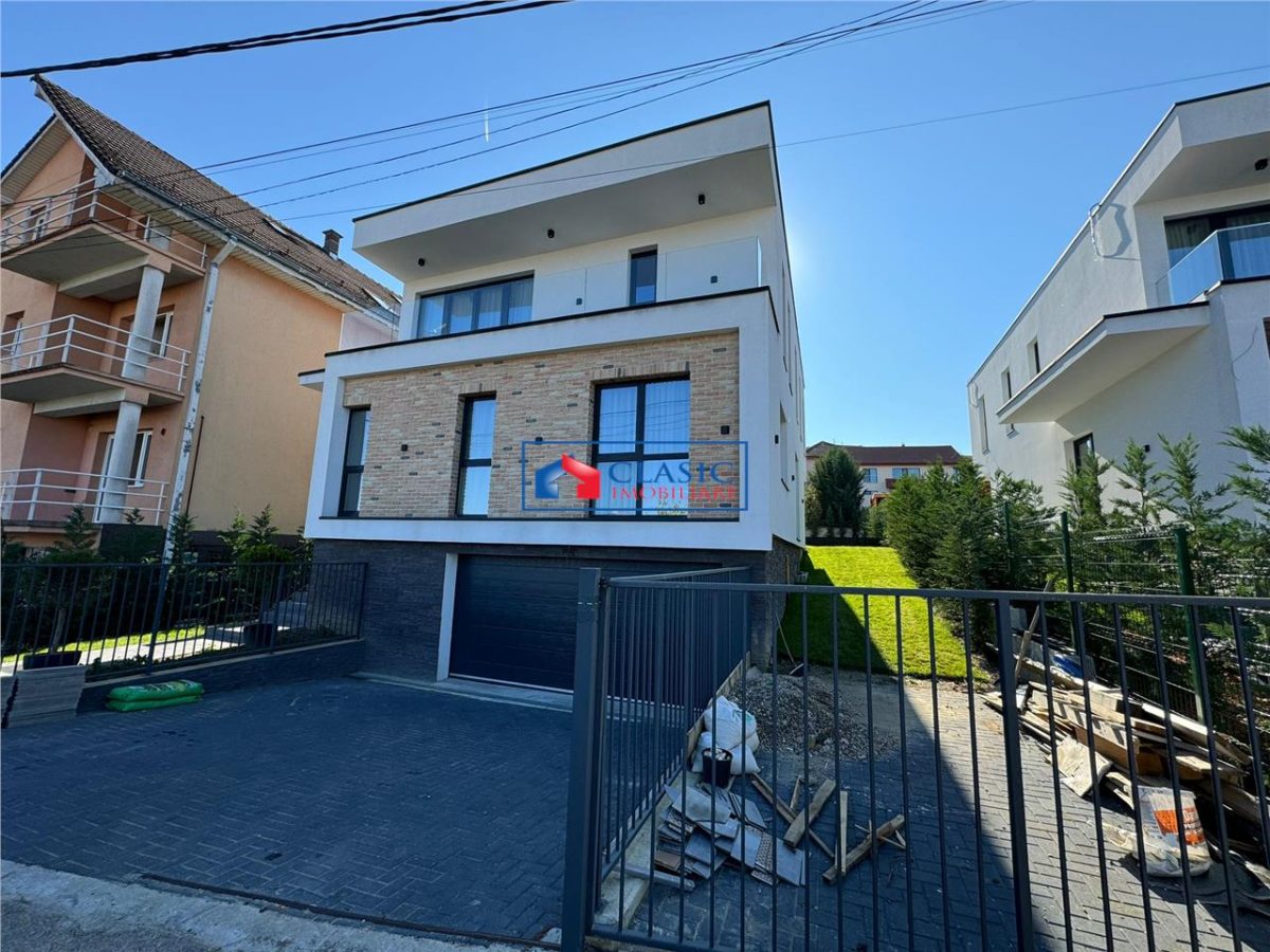 Vanzare casa individuala zona linistita, constructie noua, arhitectura moderna, piscina, alee privata, Andrei Muresanu - foto 19