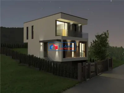 Vanzare casa individuala zona linistita, constructie noua, arhitectura moderna, piscina, alee privata, Andrei Muresanu - foto 5