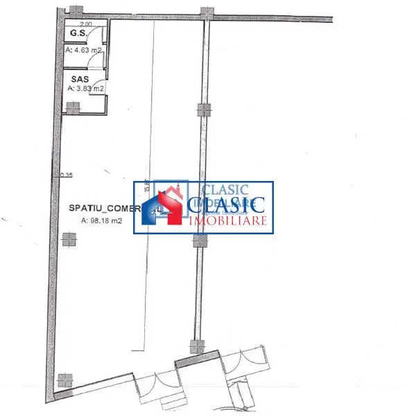 Vanzare spatiu comercial 200 mp zona Centrala, Cluj-Napoca - foto 2