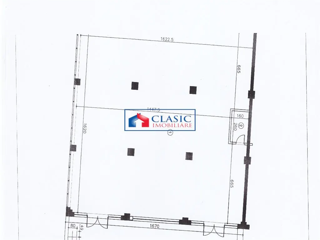 Vanzare Spatiu comercial 260 mp Dambul Rotund- Fabrica de Sport - foto 1