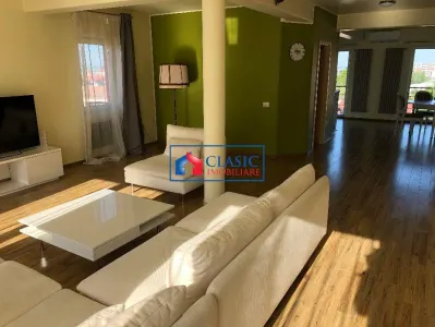 Inchiriere apartament tip penthouse 4 camere de LUX in Zorilor- strada Mircea Eliade - Cluj-Napoca
