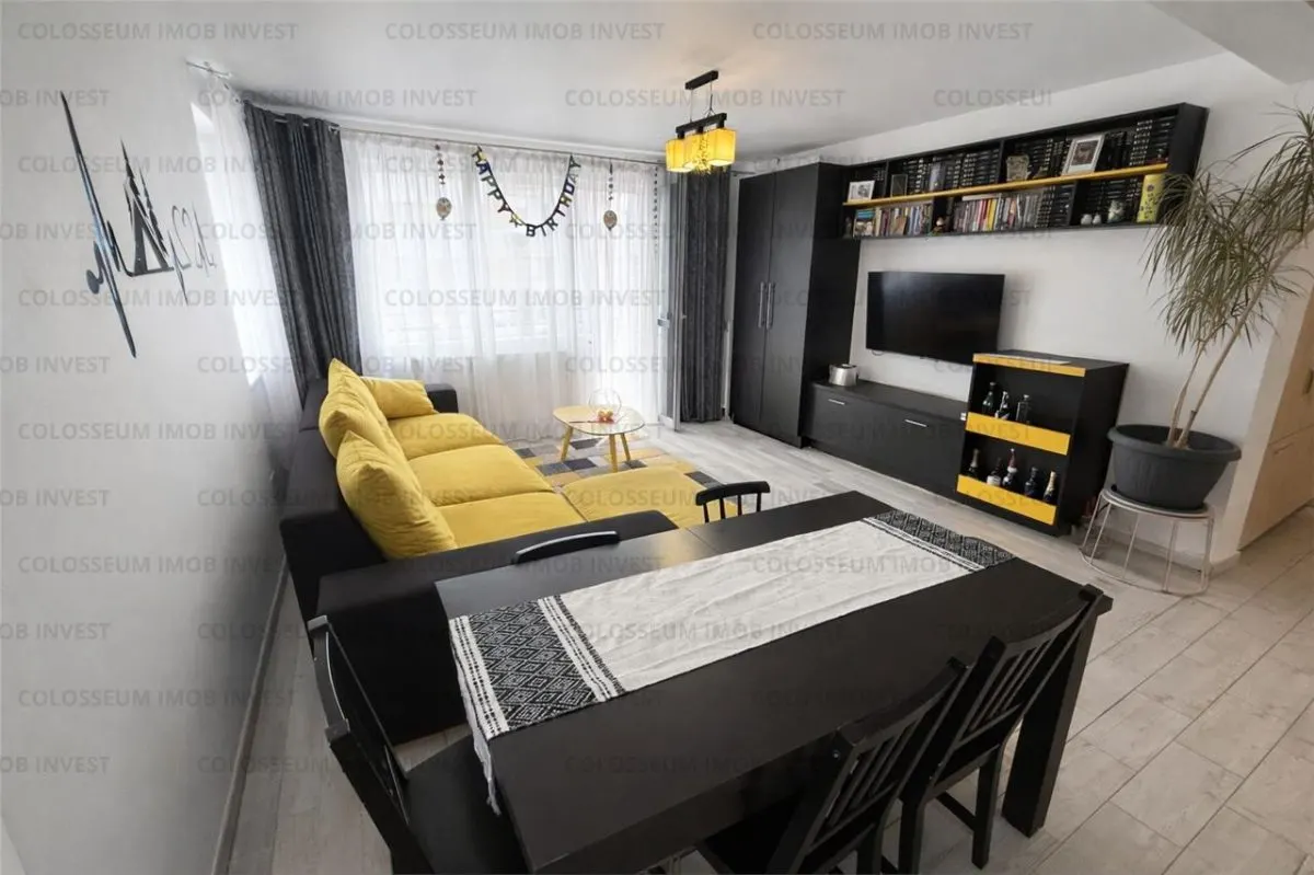 Apartament 3 camere – Tractorul-Casa Nobel – mobilat și utilat - foto 1