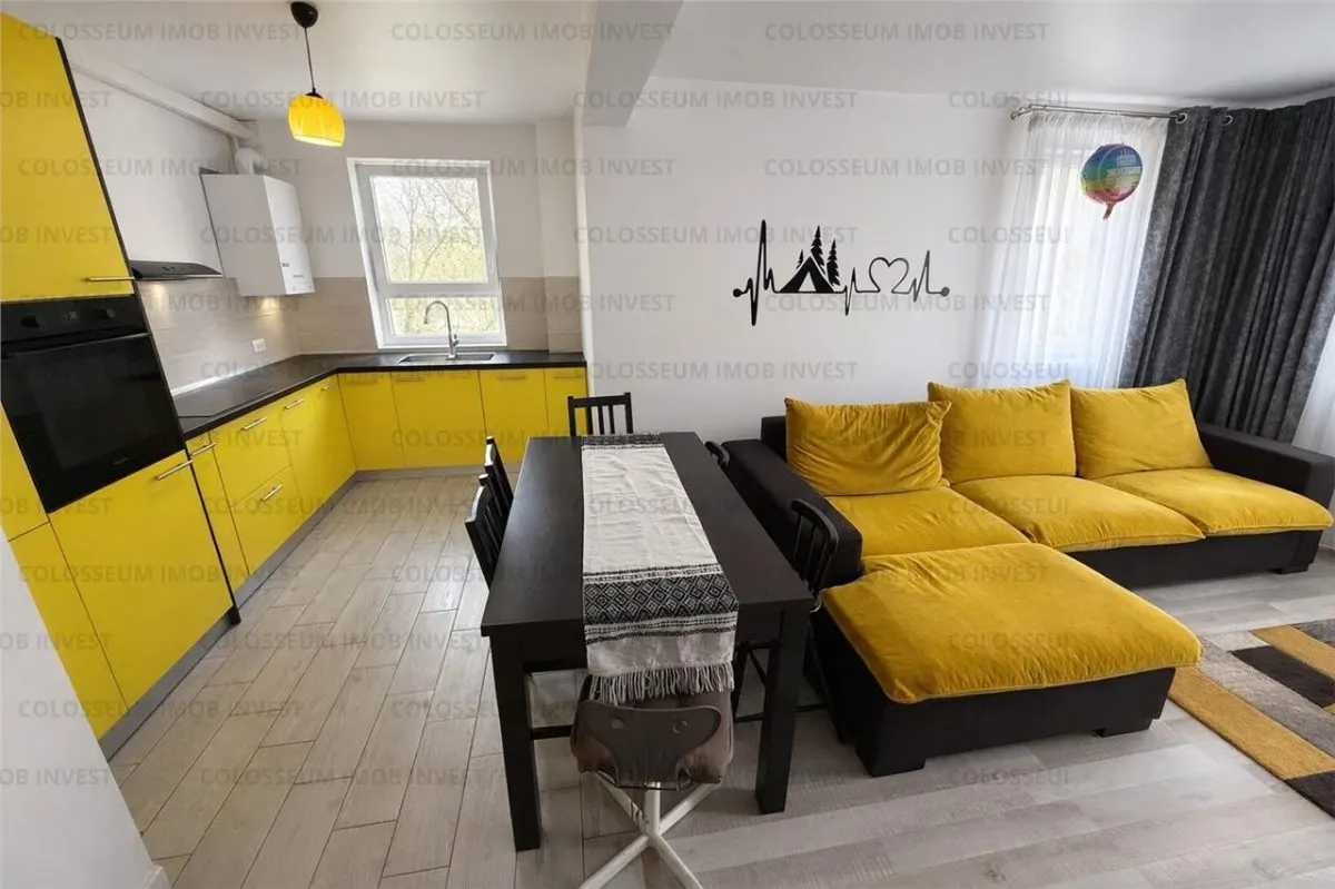 Apartament 3 camere – Tractorul-Casa Nobel – mobilat și utilat - foto 2