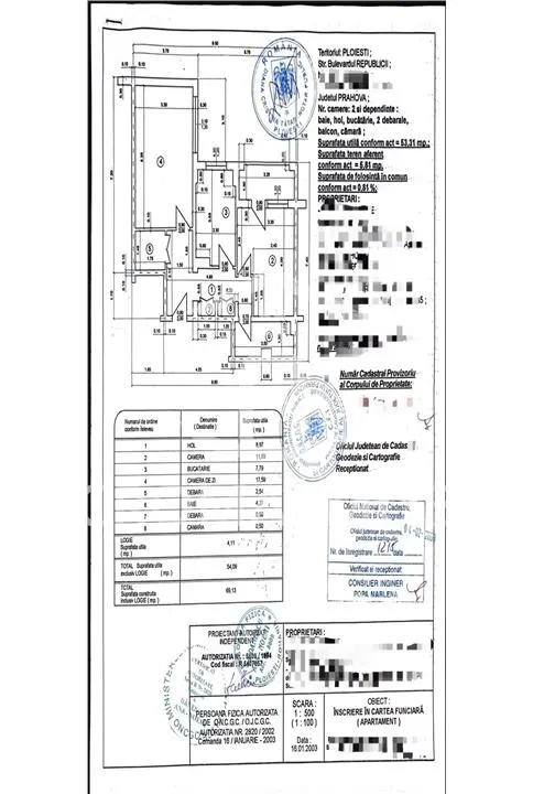 Vanzare apartament 2 camere Ploiesti, zona Repubicii, Casa Rosie - foto 11
