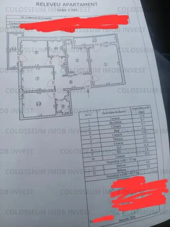 Apartament 4 camere, decomandat - zona Racadau - foto 8