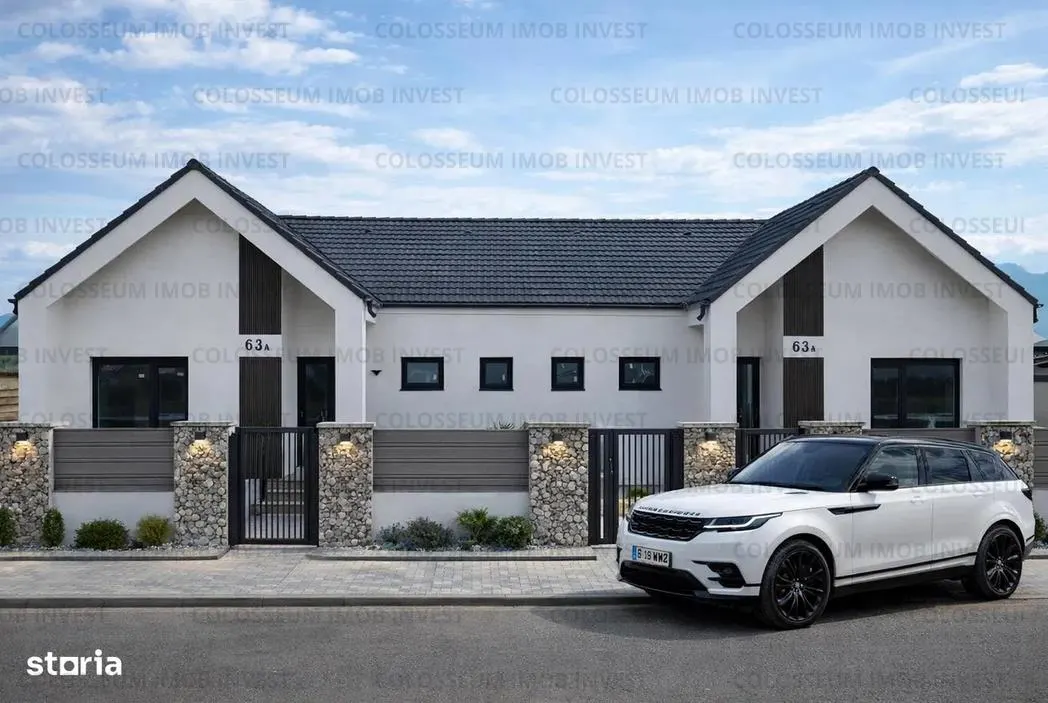 Casa Moderna tip Duplex -zona Izvor, Tarlungeni, Brasov 0%COM - foto 1