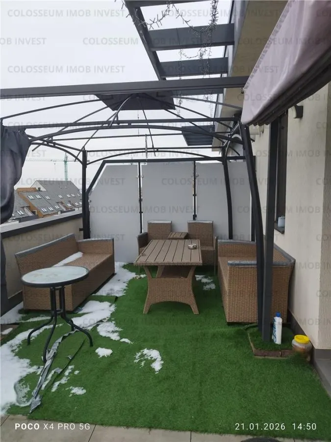 Apartament 2 camere,decomandat - zona Tractorul - foto 16