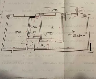 Apartament 3 camere, decomandat - zona Brasovul Vechi - foto 6