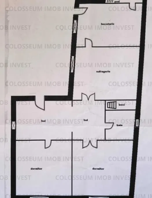 Apartament 3 camere, decomandat - zona Schei - foto 7