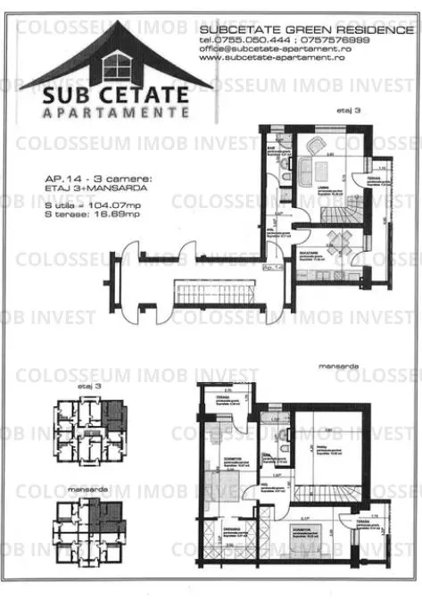 Apartament 4 camere, decomandat - zona Sanpetru - foto 18