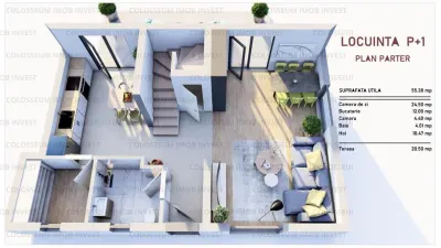 Casa individuala 4 camere P+1- zona Sanpetru - foto 7