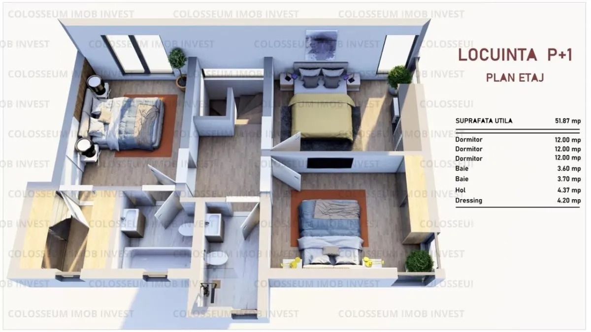 Casa individuala 4 camere P+1- zona Sanpetru - foto 8