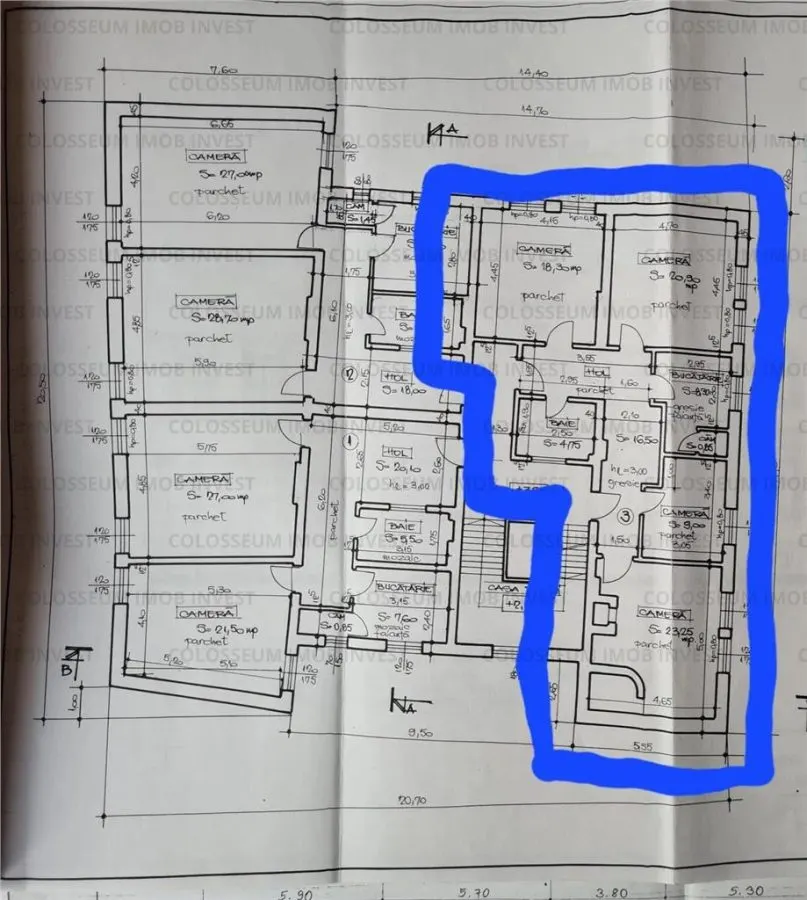 Apartament cu 4 camere - zona Centru Istoric - foto 7
